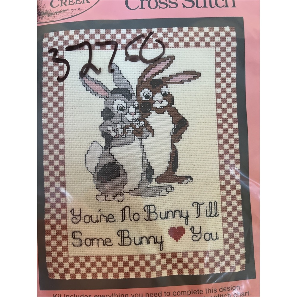 Some Bunny‎ Loves You Cross Stitch Kit  Unopened Cottage On The Creek